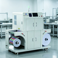 Imprimante d'étiquettes numérique VOREY VP320C, imprimante numérique à toner automatique haute vitesse, équipement d'impression d'étiquettes en rouleau, CMYK