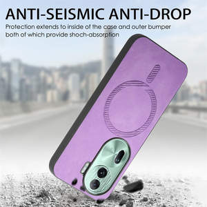 Funda de teléfono <span class=keywords><strong>Cortex</strong></span> de carga inalámbrica de lujo para OPPO Reno 11 Realme GT5 Pro Find X7 Ultra 12 Pro + 5G cubierta de parachoques magnético - Product Image 3