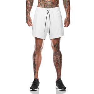 Shorts de jogging pour homme à séchage rapide personnalisés, polyester et élasthanne, sport de gym, course à pied, sous-vêtement de compression, leggings décontractés - Product Image 2