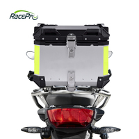 Boîte supérieure étanche en alliage d'aluminium RACEPRO 22L 26L 28L 35L 39L 45L 55L 65L 85L 100L Boîte à bagages de moto Boîte supérieure de moto