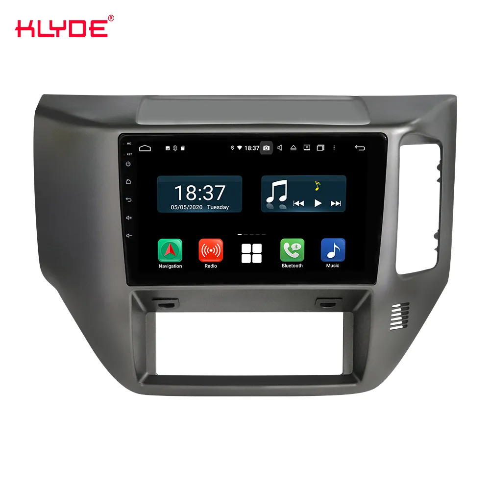 KLYDE KD-80077 4/64G Màn Hình Cảm Ứng Android Đài Phát Thanh DSP 9 Inch Cho Xe Hơi Nissan Patrol RHD 2004-2012