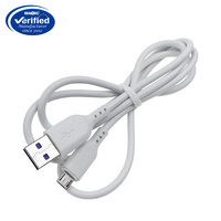 Nouveau câble de données de charge USB CCA USB2.0 Type a vers Micro USB mâle vers mâle de 1m