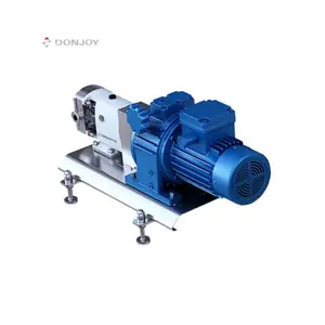 Top Selling Transfer Rotary Gear Pump Positive Displacement SS316