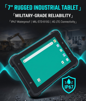 Tableta Robusta de 7 Pulgadas con Android 13, Certificación GMS, Resistente al Agua IP67, 1000 Nits de Brillo Legible Bajo la Luz Solar, Tableta PC de Cuatro Núcleos para Minería