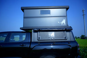 Tente de toit de voiture électrique à coque dure avec panneaux en fibre de carbone Utilisation quatre saisons Ouverture automatique rapide Télécommande étanche - Product Image 5