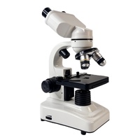 640X Optical Educational Laboratory Instrument for Binocular Biological Microscope Student Laboratory Microscope