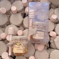 Mini-bouteille de miel de mariage en verre, cadeau de remerciement pour demoiselle d'honneur, cadeau pratique, insert pour boîte à bonbons, petit cadeau individuel