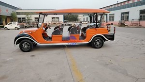 Voiture de tourisme rétro européenne |   Véhicule de vente ambulante avec moteur AC 50 km/h pour café, glaces et restauration rapide - Product Image 2
