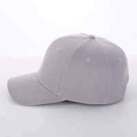 Gorra de Béisbol Negra de 6 Paneles con Logotipo Personalizado al por Mayor, Gorra de Béisbol Bordada de Alta Calidad