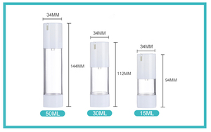 Như chất liệu độc đáo không có không khí Lotion bơm chai 15ml-50ml Lotion huyết thanh không có không khí bơm chai - Product Image 2