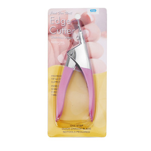 Stainless Steel U Shaped Nail Tip Cutter Straight Sharp Clipper for UV Gel <b>Extension</b> Manicure - Product Image 1