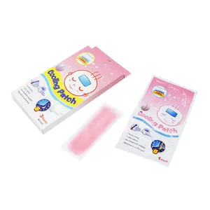 New Heat Discoloration Fever Reduce Plaster Cooling Gel Patch For Body