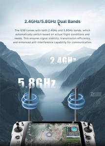 Radiocomando Skydroid G30 con Schermo HD da <span class=keywords><strong>10</strong></span>.1 Pollici, Doppia Frequenza <span class=keywords><strong>2</strong></span>.4G 5.8G, Trasmissione a Lungo Raggio per Droni FPV - Product Image 3
