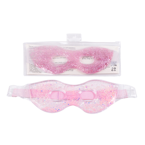 Oreiller en <span class=keywords><strong>gel</strong></span> glacé pour les yeux, coussin thermique apaisant pour les yeux secs, masque à paillettes pour compresse chaude et froide - Product Image 3