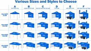 Carpa Publicitaria ADMAX <span class=keywords><strong>10x10</strong></span> con Logotipo, de Aluminio, para Interiores/Exteriores, para Ferias Comerciales, Exposiciones, Eventos, Gazebos, Toldos, Personalizable - Product Image 4