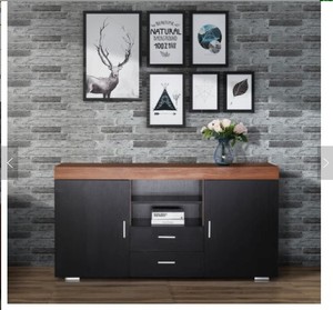 <span class=keywords><strong>Buffet</strong></span> en bois Conçoit Moderne <span class=keywords><strong>Buffet</strong></span> Meuble De Rangement Avec 2 portes et 2 tiroirs - Product Image 4