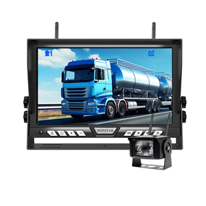 Customized Boot Logo DVR Monitor 10" Wireless Backup Camera System AHD Digital Reverse for Truck Trailer Wireless-10.1N-X38-1 Wi - Product Image 1