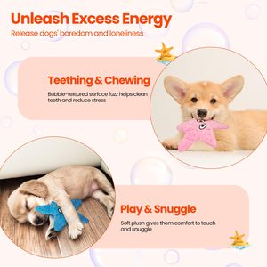 Nuovi Giocattoli Interattivi Acustici per <span class=keywords><strong>Cani</strong></span>, Accessori per Animali Domestici con Giocattoli Squeaky e Dispenser di Cibo - Product Image 6