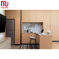 Commode moderne en bois à 6 tiroirs, surface en mélamine, éco-responsable, pour chambre d'hôtel, villa, appartement, école