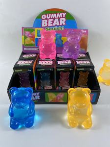 Bear Shaped Maltose <b>Squishy</b> Toy Slow Rising Soft Squeeze Fidget Toy Stress Relief Decompression Toy - Product Image 2