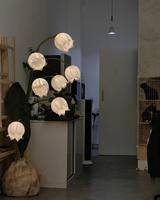 Q256 décoration de fleurs géantes de mariage 2023 nouveau Design entrée personnalisé fleur Festival fête scène toile de fond