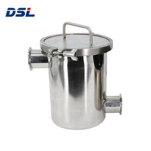 스테인레스 플로우 타입 위생 파이프 철 제거제 소스 액체 슬러리 마그네틱 필터 영구 자석 - Product Image 2