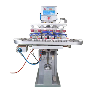 Chất lượng cao tag máy in 6 màu <span class=keywords><strong>Pad</strong></span> máy in nhãn máy in mô-đun với băng tải - Product Image 1