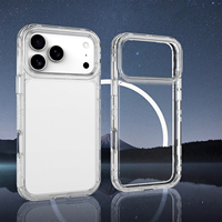 Accessoires de téléphone portable pour iPhone 17 Pro Max 3 en 1 clair TPU antichoc Anti-chute amérique du sud Offres Spéciales coque de téléphone