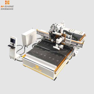 Routeur CNC tout-en-un MS50-2137 équipé d'un broche HQD, d'un banc de perçage et d'une scie à chanfreiner à 360 degrés - Product Image 2