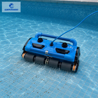 Robot nettoyeur de piscine mural ICH-200D, aspirateur automatique pour piscine, 350 W, plastique, haute efficacité, étanche