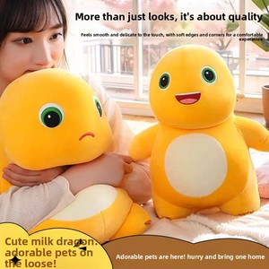 Peluche <span class=keywords><strong>Dragon</strong></span> Lacté en Coton PP Grande Taille pour Enfants, Jouet en Peluche Dinosaure, Meilleure Vente - Product Image 2