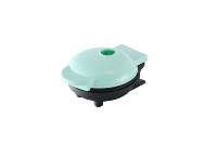 Machine à gaufres électrique domestique en aluminium, mini-appareil à pain/pancakes 500W avec tube chauffant et lame de agitation unique, échelle graduée, usage domestique OEM/ODM