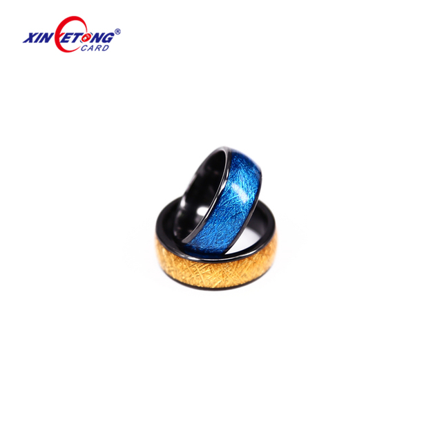 Zirconia  Luxury Premium N-TAG 216 Chip NFC Smart Ring