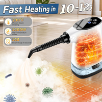 Nettoyeur Vapeur Portable Haute Température 1200W, Réservoir Amovible 550ML, Pression Vapeur 5 Bars, Autonomie 60 Min, 2 Réglages Ajustables, OEM Rapide