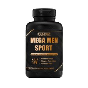 Oem Mega Men Sport Multivitamine Performance Fonction musculaire et santé générale - Product Image 1