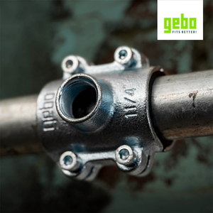 1 \ "1/2X3/4 \" Soporte de derivación de hierro fundido Rosca BSPP Plástico Material de hierro maleable Superficie pintada Caja Embalaje 'Cabeza' - Product Image 3