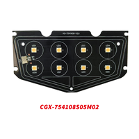 Panel LED 3030 6000K Blanco Frío de Alto Brillo y Corriente Constante, Fabricante OEM/ODM de Componentes de Iluminación para CCTV