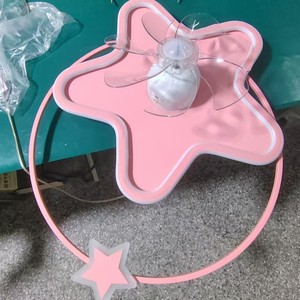 Çocuk Odası Aydınlatmaları, Vantilatör, Tam Spektrumlu Led Tavan, Sade ve Modern Yaşam Alanı, Yatak Odası, - Product Image 5