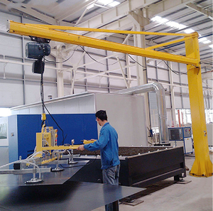 Nouvelle condition 500kg à 5ton Mobile Rotation Jib Crane Colonne Grue en porte-à-faux avec composant de moteur de base - Product Image 4