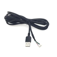 Câble USB personnalisé vers JST PH2.0, câble de données 4 broches JST femelle vers USB 2.0 mâle