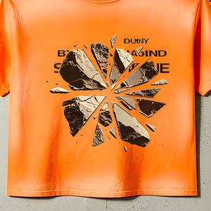 New Design Men's Tshirts Washed Sun Faded Boxy Fit Custom Graphic <strong>Tee</strong> Streetwear Hip-Hop 100%Cotton t <strong>Shirt</strong> for Men Hot Supplier - Product Image 3