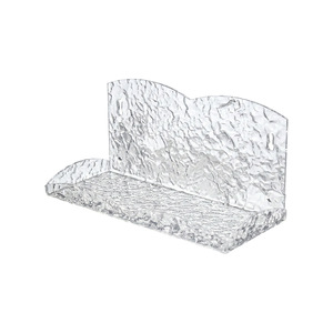<b>Acrylic</b> Wall Mounted Storage Rack Rectangular Durable Bathroom Living Room Entryway Bedroom Shelf - Product Image 5