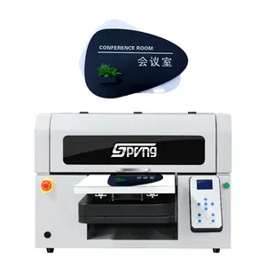 Spring multi A1 A2 A3 uv printer machine automatic flat uv led flatbed printer uv dtf printer film printing machine