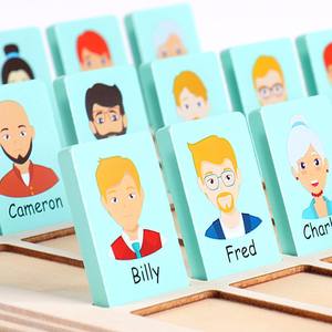 Juguete Educativo de Lógica, Juego de Mesa Interactivo para Padres e Hijos, Juego de Adivinanzas de Quién <span class=keywords><strong>Soy</strong></span>, Juego de Batalla de Quién Es - Product Image 3