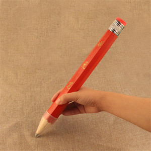 Logo personnalisé Cadeau Enfants Jumbo Jouet 1.5cm/2.5cm/3.5cm Diamètre Grand <span class=keywords><strong>Crayon</strong></span> Géant Hb avec <span class=keywords><strong>Taille</strong></span>-<span class=keywords><strong>Crayon</strong></span> - Product Image 5