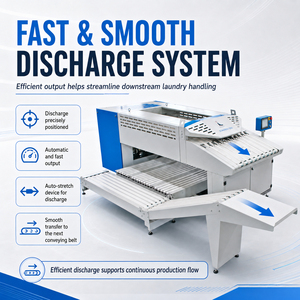Machine industrielle de pliage de serviettes, grande capacité - Product Image 4