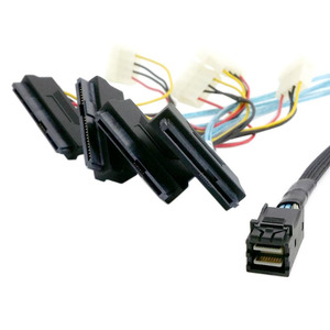 Cavo interno Mini SAS HD SFF-8643 da <span class=keywords><strong>1</strong></span> metro a 4 <span class=keywords><strong>x</strong></span> 29 pin SAS SFF-8482 - Product Image 4
