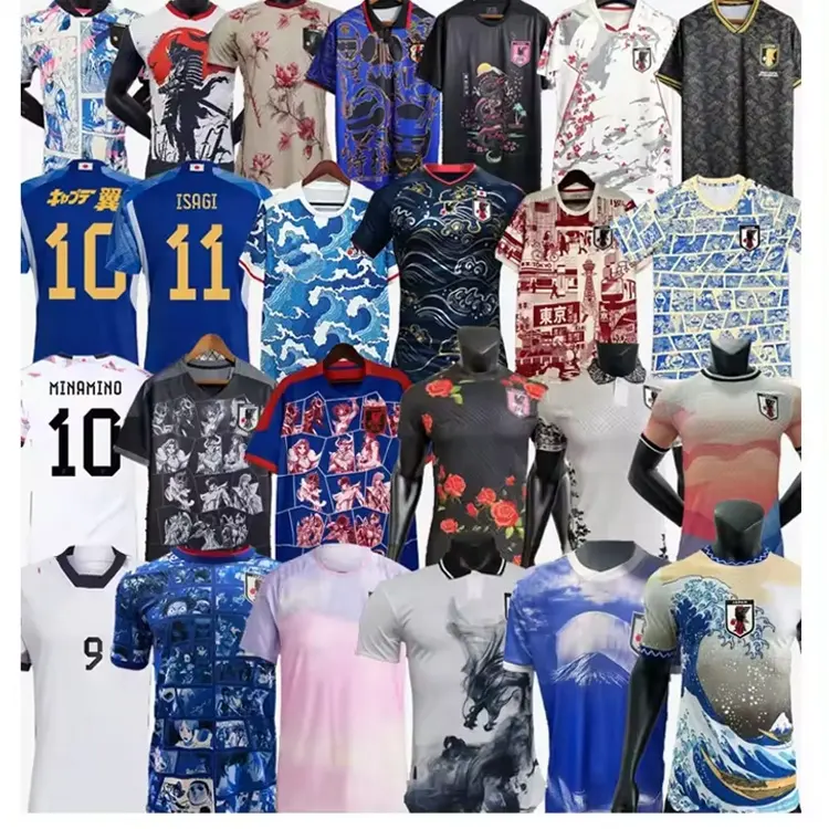 T-shirts pour jeunes bon marché en gros uniformes de football vêtements d'entraînement maillot de football pour le Japon maillot de football
