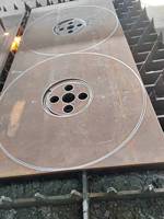 SA387Gr11CL2 50Mn2 SA516Gr60 SA516Gr70 SA515Gr65 SA537CL1 SA285GrB Plaque d'acier au carbone pour cuves Service de découpe et d'usinage sur mesure