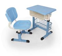 Table d'étude ergonomique en métal pour enfants avec tiroir pour ordinateur portable, crochet pour casque, hauteur réglable, bords arrondis pour l'école, la maison, la salle de classe